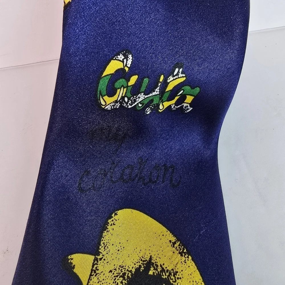 Fili.Rosy Speedy Gonzales Fastest Mouse in Mexico Cartoon Theme Silk Neck Tie